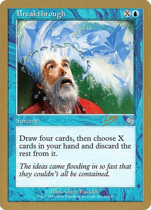 Breakthrough from World Championship Decks 2002 (Uncommon)