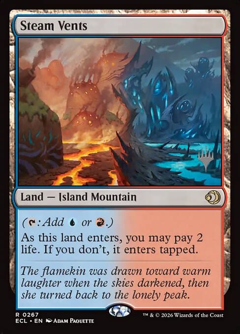 Steam Vents from Lorwyn Eclipsed Promos (Rare)