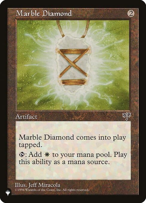Marble Diamond from The List (Uncommon)