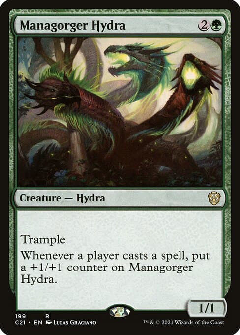 Managorger Hydra from Commander 2021 (Rare)