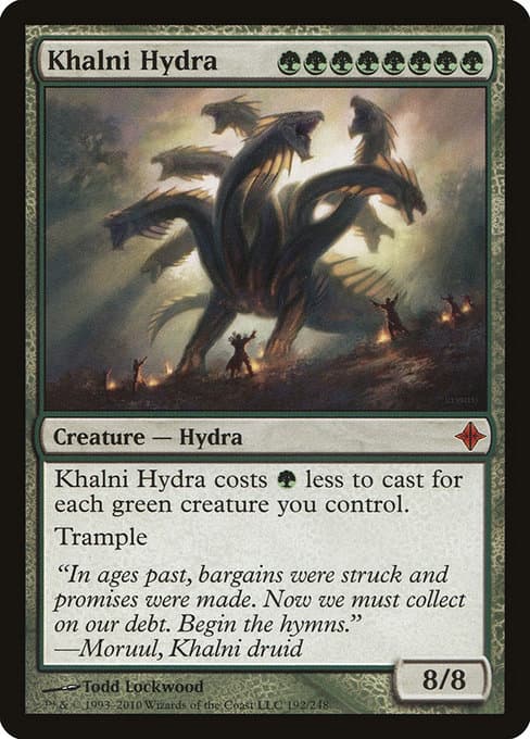 Khalni Hydra from Rise of the Eldrazi (Mythic)