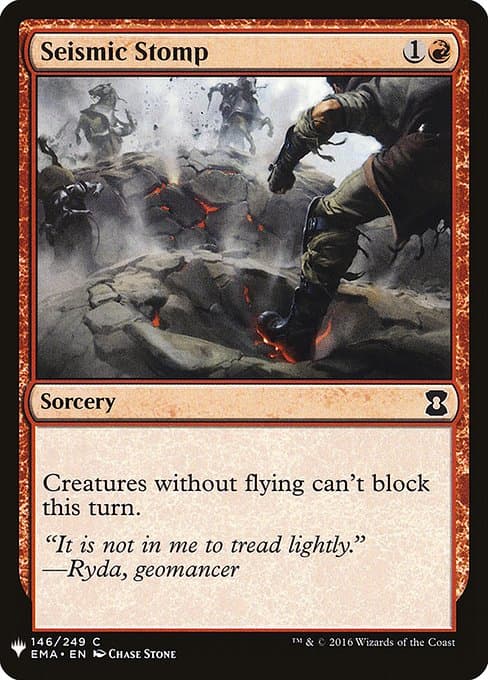 Seismic Stomp from The List (Common)