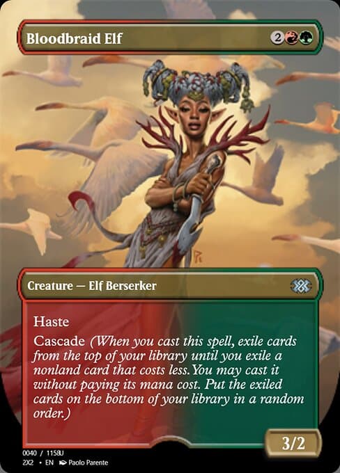 Bloodbraid Elf from Magic Online Promos (Uncommon)