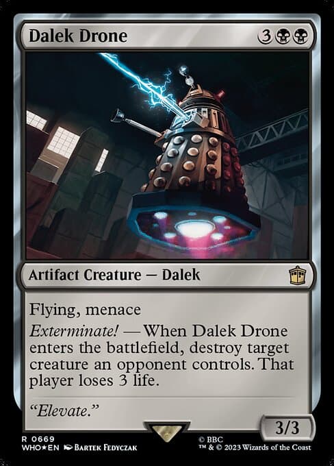 Dalek Drone from Doctor Who (Rare)