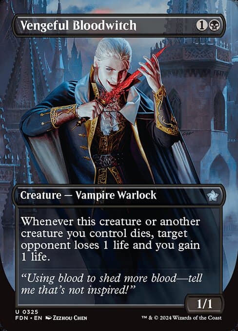 Vengeful Bloodwitch from Foundations (Uncommon)