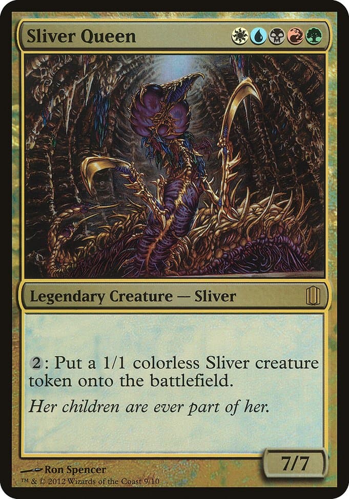 Sliver Queen from Commander's Arsenal Oversized (Rare)
