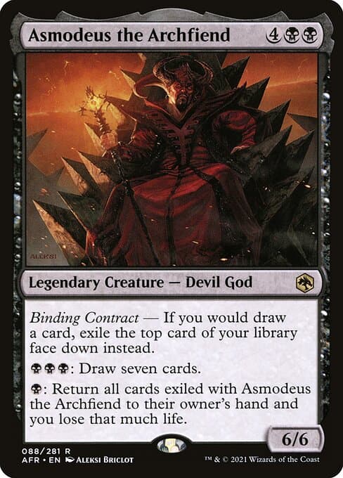 Asmodeus the Archfiend (Rare)