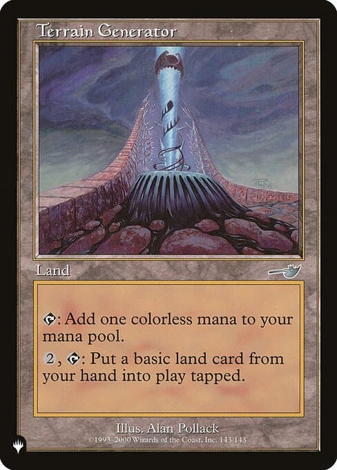 Terrain Generator from The List (Uncommon)
