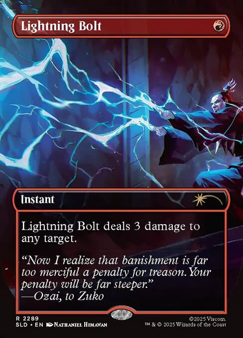 Lightning Bolt from Secret Lair Drop (Rare)