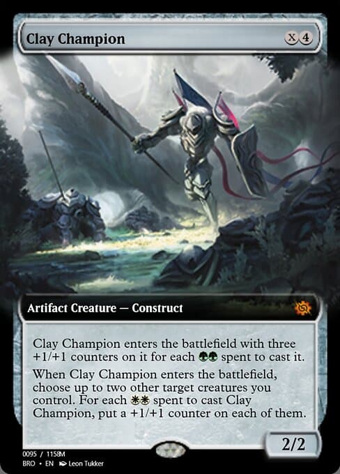 Clay Champion from Magic Online Promos (Mythic)
