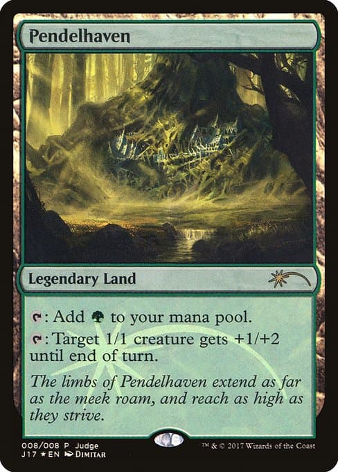 Pendelhaven from Judge Gift Cards 2017 (Rare)