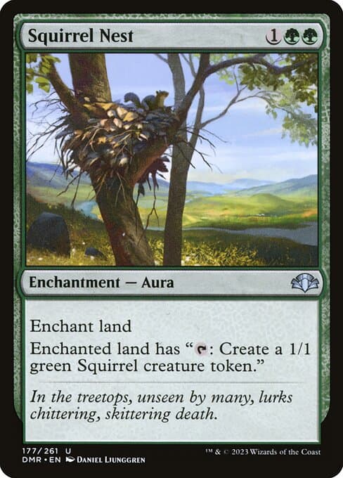 Squirrel Nest from Dominaria Remastered (Uncommon)