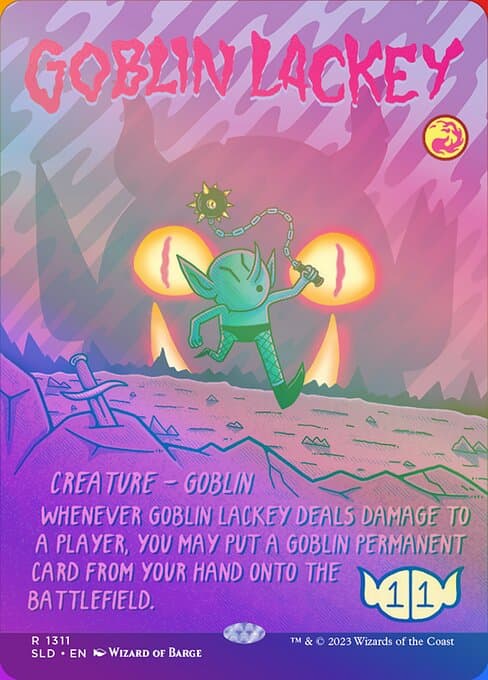 Goblin Lackey from Secret Lair Drop (Rare)