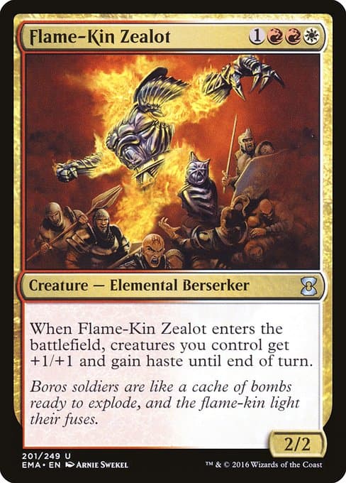 Flame-Kin Zealot (Uncommon)