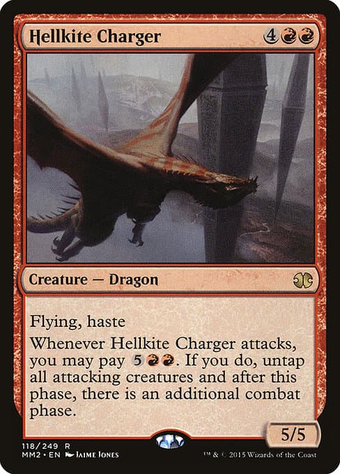 Hellkite Charger from Modern Masters 2015 (Rare)