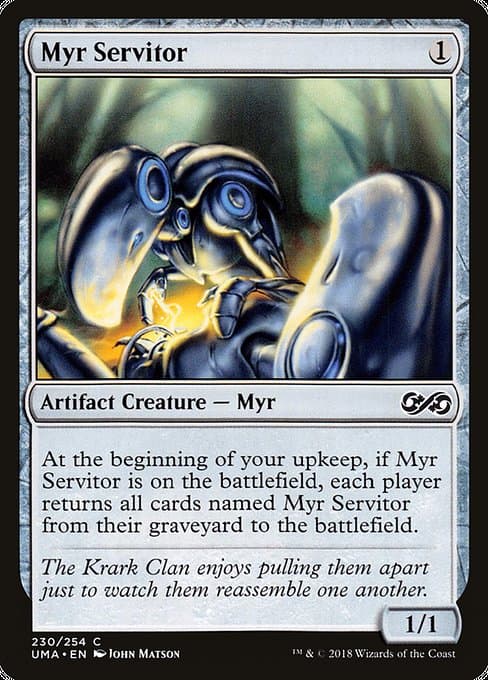 Myr Servitor from Ultimate Masters (Common)