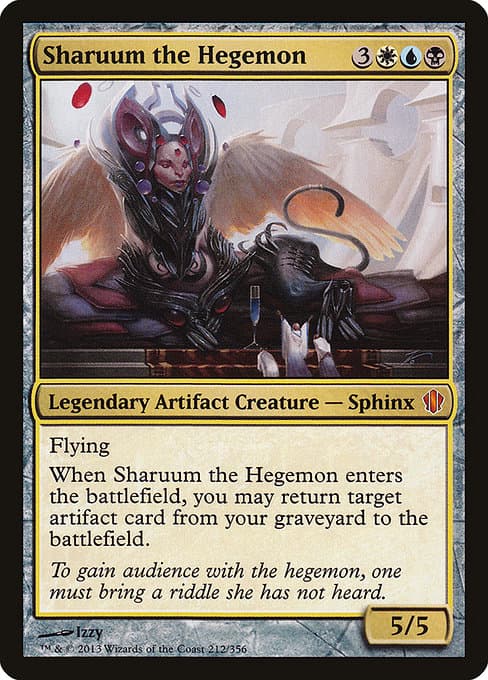 Sharuum the Hegemon from Commander 2013 (Mythic)