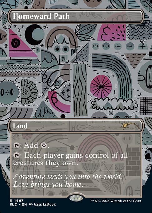 Homeward Path from Secret Lair Drop (Rare)