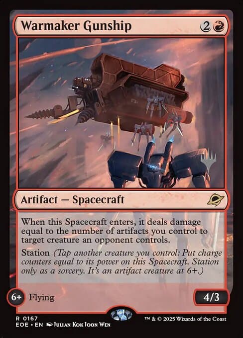 Warmaker Gunship from Edge of Eternities Promos (Rare)