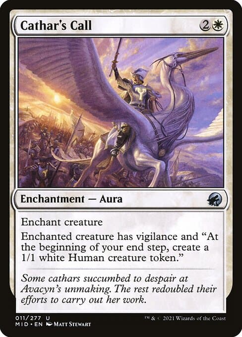Cathar's Call from Innistrad: Midnight Hunt (Uncommon)