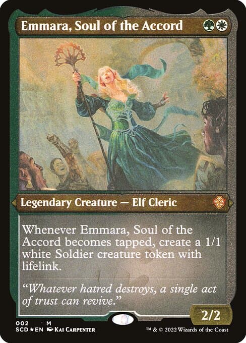 Emmara, Soul of the Accord from Starter Commander Decks (Mythic)