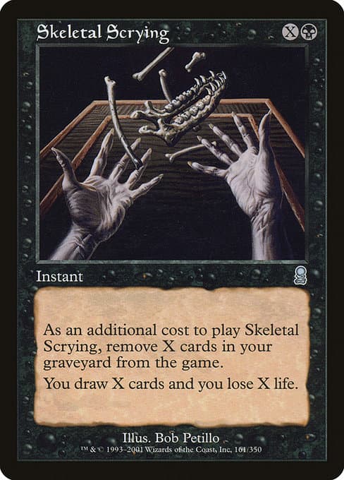 Skeletal Scrying from Odyssey (Uncommon)