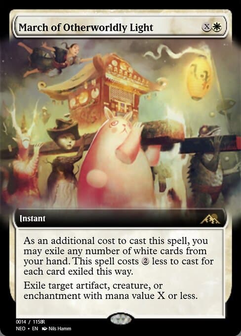 March of Otherworldly Light from Magic Online Promos (Rare)