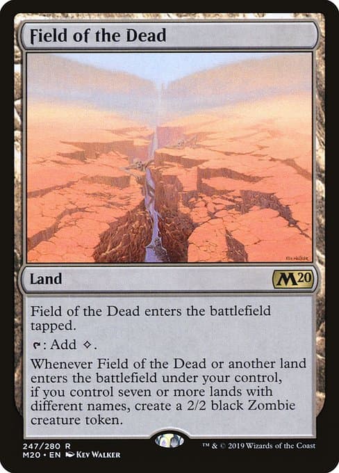 Field of the Dead from Core Set 2020 (Rare)