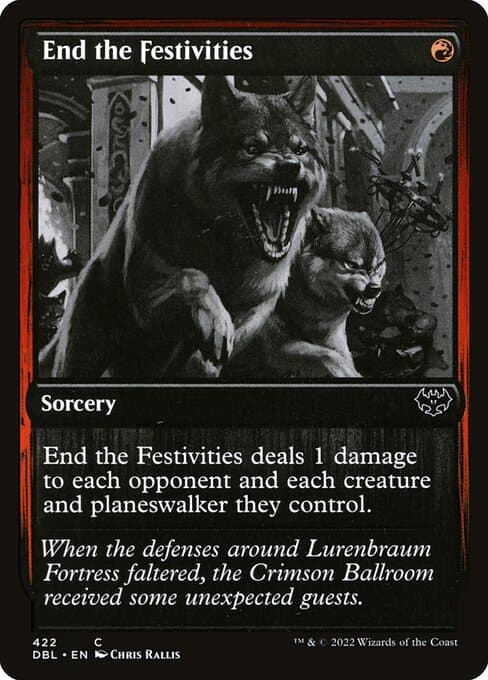 End the Festivities from Innistrad: Double Feature (Common)