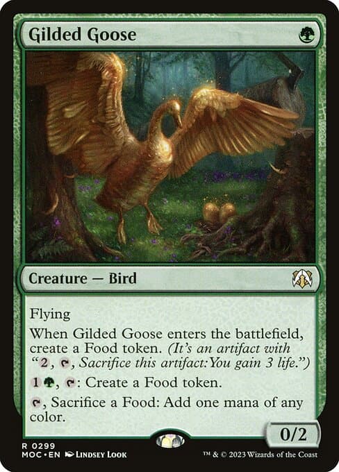 Gilded Goose from March of the Machine Commander (Rare)