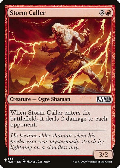 Storm Caller from The List (Common)