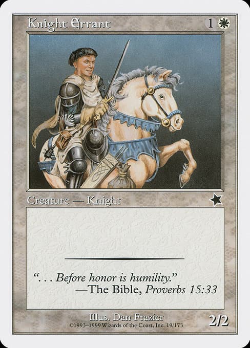 Knight Errant from Starter 1999 (Common)