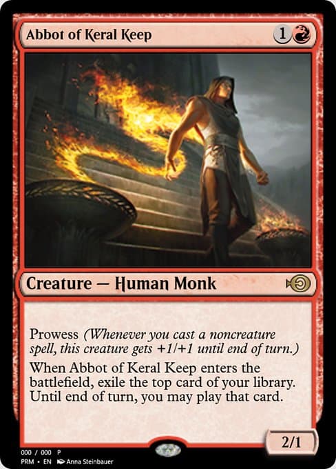 Abbot of Keral Keep from Magic Online Promos (Rare)