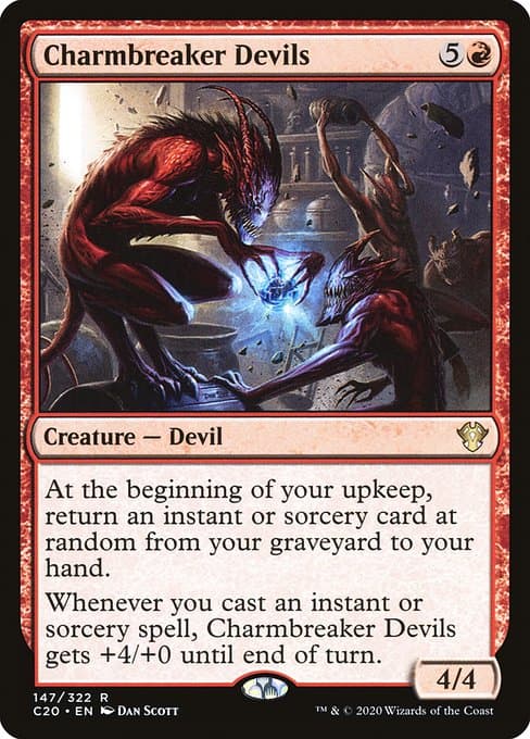 Charmbreaker Devils from Commander 2020 (Rare)