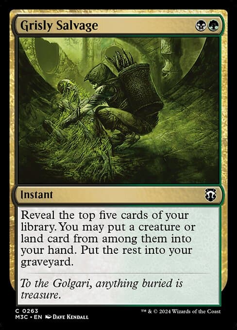 Grisly Salvage from Modern Horizons 3 Commander (Common)