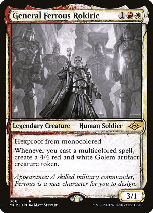 General Ferrous Rokiric from Modern Horizons 2 (Rare)