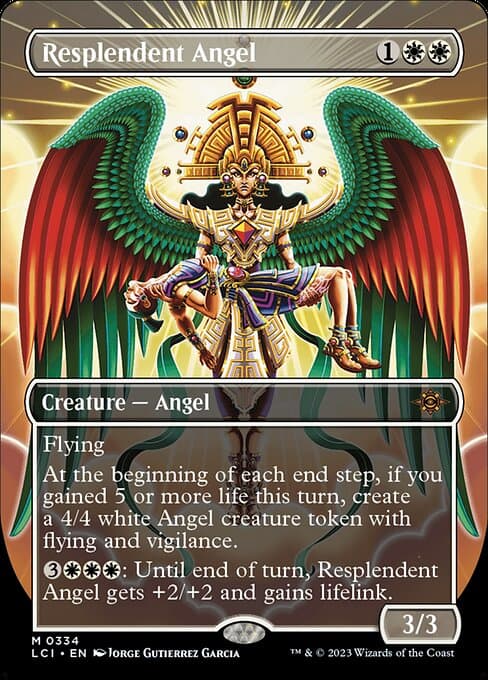 Resplendent Angel from The Lost Caverns of Ixalan (Mythic)