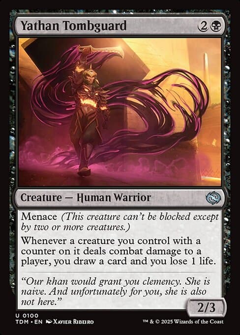Yathan Tombguard from Tarkir: Dragonstorm (Uncommon)