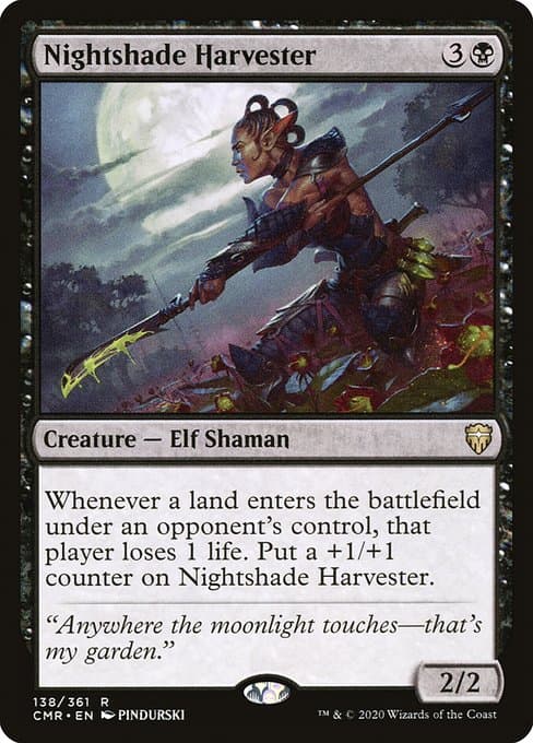 Nightshade Harvester from Commander Legends (Rare)