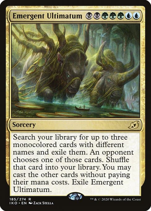 Emergent Ultimatum from Ikoria: Lair of Behemoths Promos (Rare)