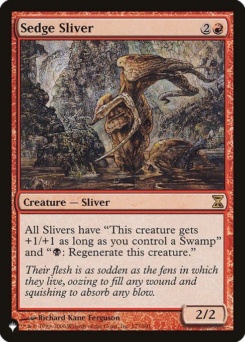 Sedge Sliver from The List (Rare)