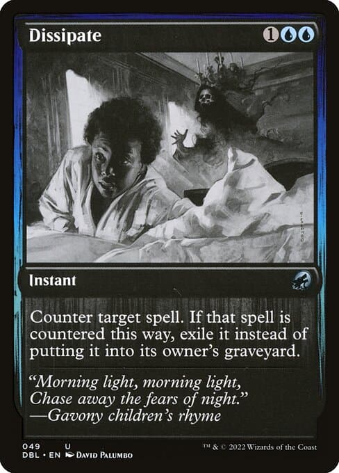Dissipate from Innistrad: Double Feature (Uncommon)