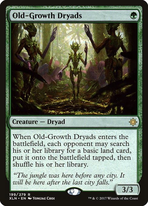Old-Growth Dryads (Rare)