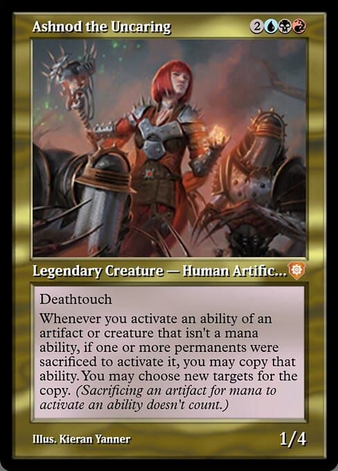 Ashnod the Uncaring from Magic Online Promos (Mythic)