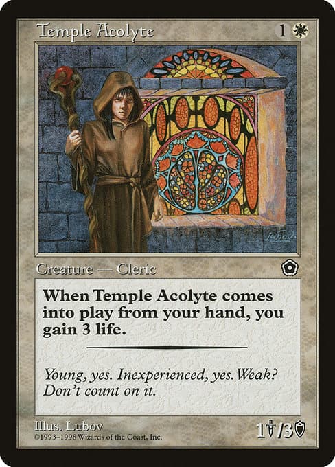 Temple Acolyte from Portal Second Age (Common)