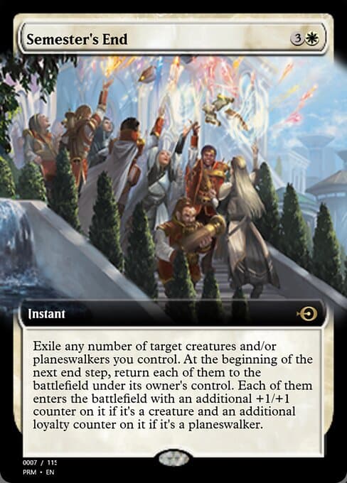 Semester's End from Magic Online Promos (Rare)