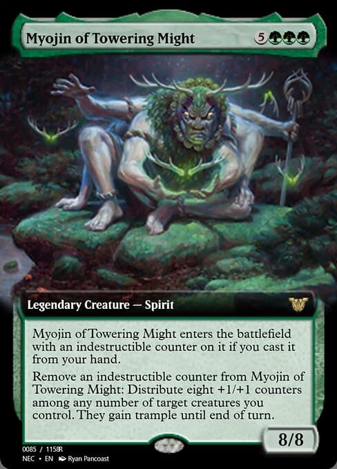 Myojin of Towering Might from Magic Online Promos (Rare)