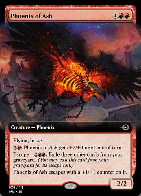 Phoenix of Ash from Magic Online Promos (Rare)