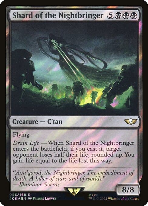 Shard of the Nightbringer from Warhammer 40,000 Commander (Rare)