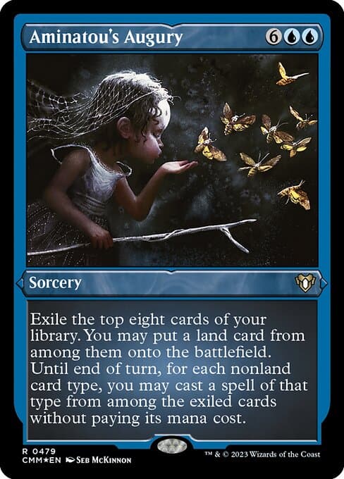 Aminatou's Augury from Commander Masters (Rare)